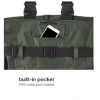 Forageattic Waterproof Fishing Waders with Boots – Chest-Length