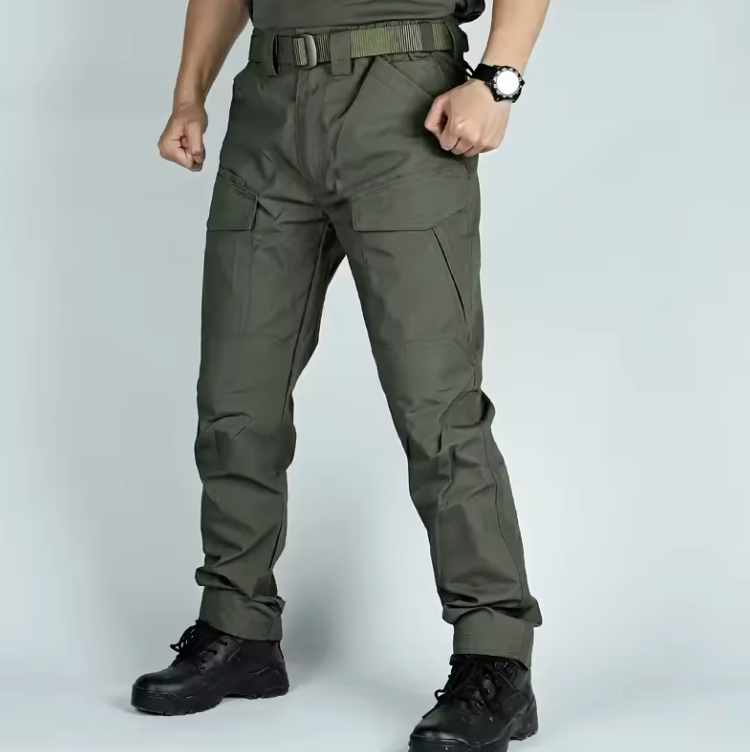Men's Waterproof Work Pants - Quick Dry & Breathable Cargo for Farmers